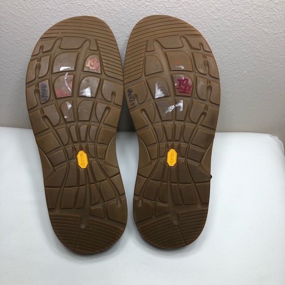 Chaco PedShed Chocolate Brown Leather Womens Size 9.5 - Picture 11 of 15